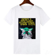 Load image into Gallery viewer, Showtly 2019 The Mandalorian Baby Yoda Sweatshirt Men/Women Star Wars TV Series T shirt 90S Science Fiction Movies Tee Tops