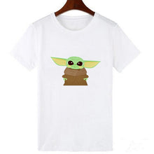 Load image into Gallery viewer, Showtly 2019 The Mandalorian Baby Yoda Sweatshirt Men/Women Star Wars TV Series T shirt 90S Science Fiction Movies Tee Tops