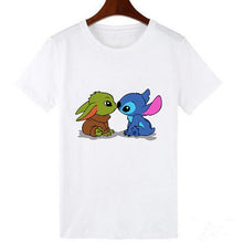 Load image into Gallery viewer, Showtly 2019 The Mandalorian Baby Yoda Sweatshirt Men/Women Star Wars TV Series T shirt 90S Science Fiction Movies Tee Tops