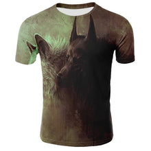 Load image into Gallery viewer, 2019 Newest Wolf 3D Print Animal Cool Funny T-Shirt Men Short Sleeve Summer Tops Tees Fashion t shirt size XXS-4XL Free Shipping
