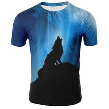Load image into Gallery viewer, 2019 Newest Wolf 3D Print Animal Cool Funny T-Shirt Men Short Sleeve Summer Tops Tees Fashion t shirt size XXS-4XL Free Shipping
