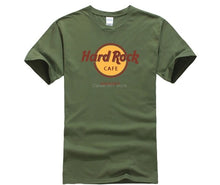 Load image into Gallery viewer, men&#39;s casual fashion T shirt round neck cool  man&#39;s 2019 Brand Hard Rock Cafe men Summer Fashion Street Short Sleeve T Shirt
