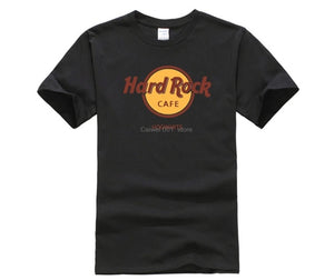 men's casual fashion T shirt round neck cool  man's 2019 Brand Hard Rock Cafe men Summer Fashion Street Short Sleeve T Shirt