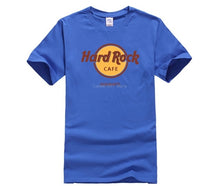 Load image into Gallery viewer, men&#39;s casual fashion T shirt round neck cool  man&#39;s 2019 Brand Hard Rock Cafe men Summer Fashion Street Short Sleeve T Shirt
