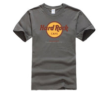 Load image into Gallery viewer, men&#39;s casual fashion T shirt round neck cool  man&#39;s 2019 Brand Hard Rock Cafe men Summer Fashion Street Short Sleeve T Shirt
