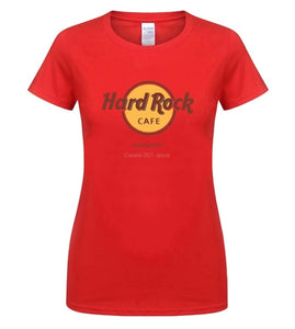 men's casual fashion T shirt round neck cool  man's 2019 Brand Hard Rock Cafe men Summer Fashion Street Short Sleeve T Shirt